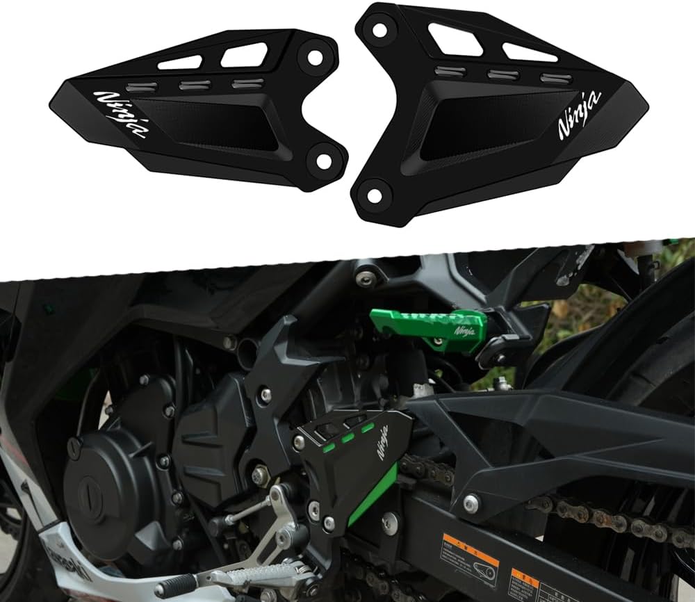 Ninja 500 Heel Guard 2024 2025 | Ninja 400 2018 - 2023 2024 | Ninja 500 Foot Rest Protect