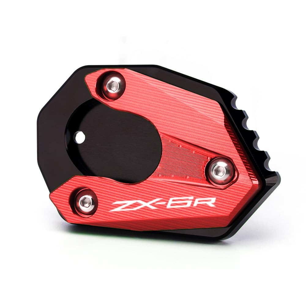 Kickstand Pad Fit For ZX6R 2009 - 2024 2025 | ZX6R Foot Stand Wear Extension