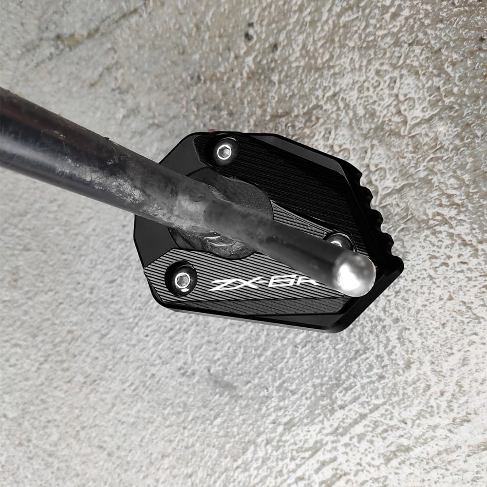 Kickstand Pad Fit For ZX6R 2009 - 2024 2025 | ZX6R Foot Stand Wear Extension
