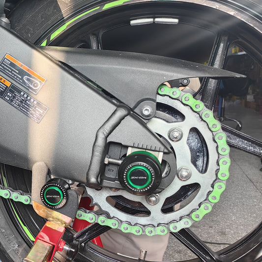 ZX6R Rear Fork Slider 2024 2025 ZX6R Wheel Axle Frame Slider 2025 ZX6R Accessoris