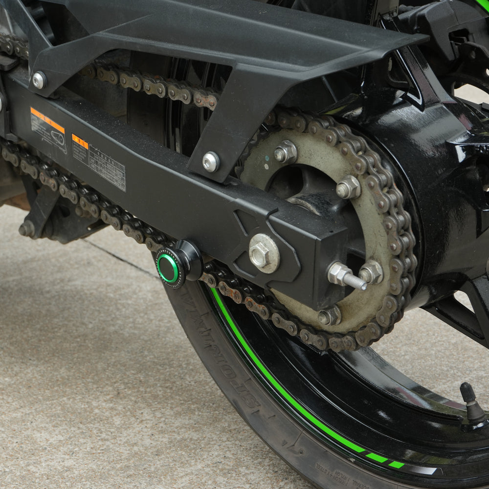Z650 Swingarm Spools  - 2023 2024 2025 All Year | Z650 Rear Frame Stand Frame Sliders