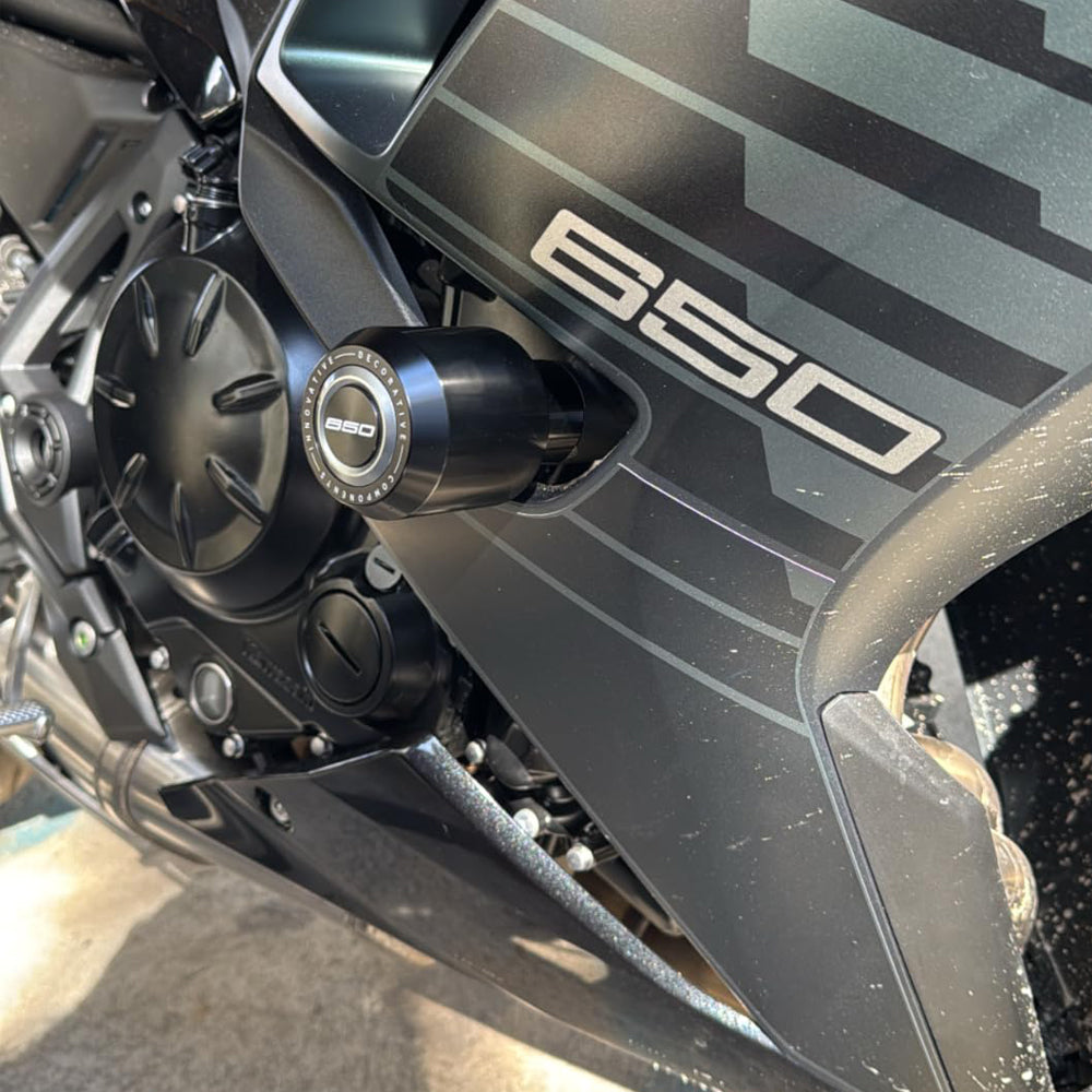 Ninja 650 Frame Slider 2017 - 2024 2025 | Ninja 650 Falling Protect Crash Slider