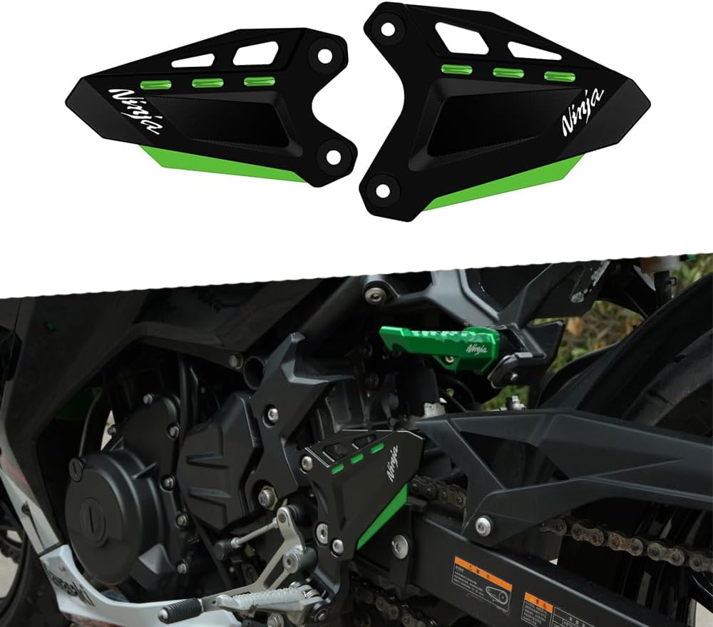Ninja 500 Heel Guard 2024 2025 | Ninja 400 2018 - 2023 2024 | Ninja 500 Foot Rest Protect