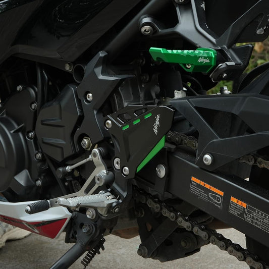 Ninja 500 Heel Guard 2024 2025 | Ninja 400 2018 - 2023 2024 | Ninja 500 Foot Rest Protect
