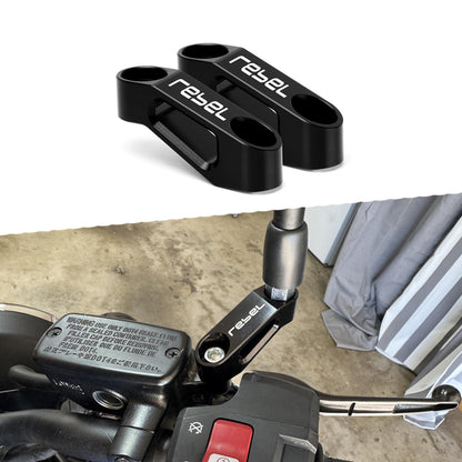 Rebel 1100 500 300 Rearview Mirror Riser 2019-2023 2024 2025 All Year
