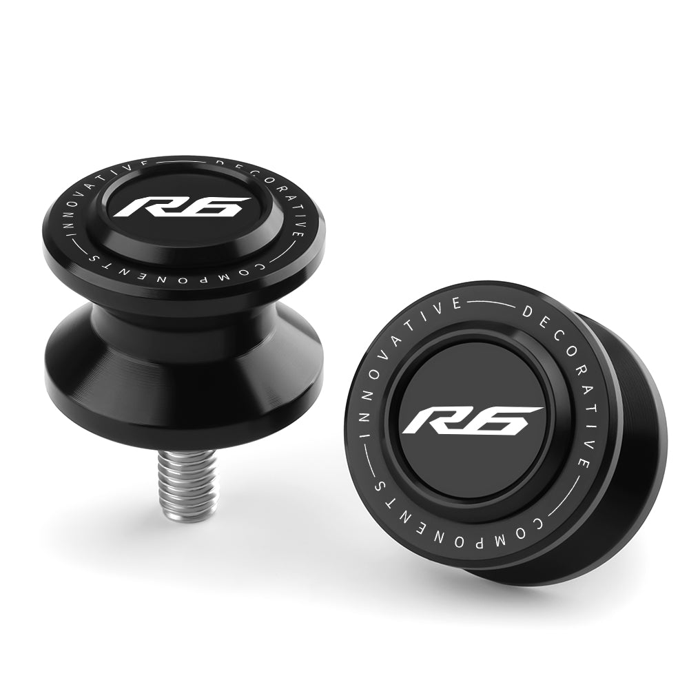 YZF R6 Swingarm Spools  - 2023 2024 2025 All Year | YZF R6 Rear Frame Stand Frame Sliders