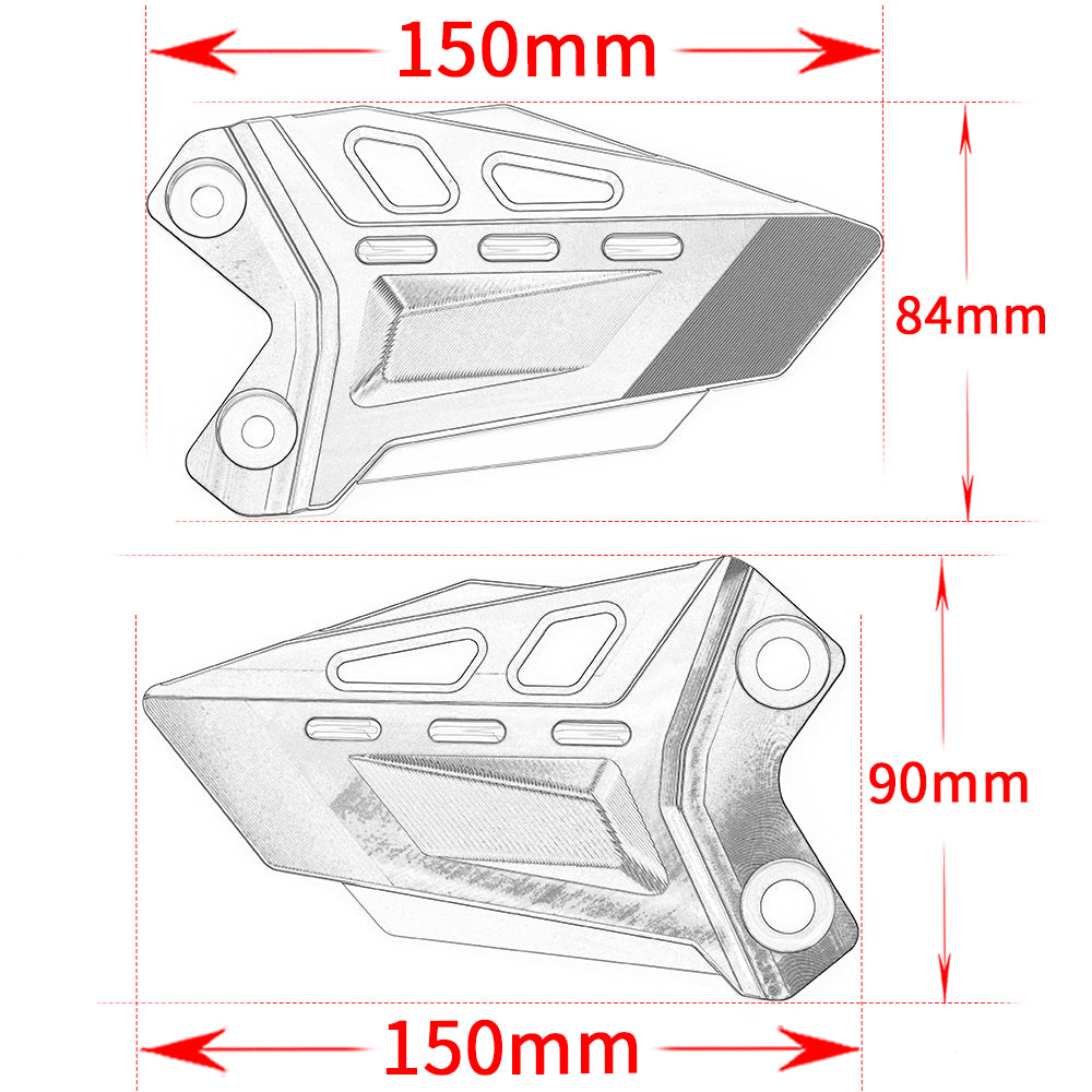 Ninja 650 Heel Guard 2017 - 2024 2025 | Ninja 650 Foot Rest Protect