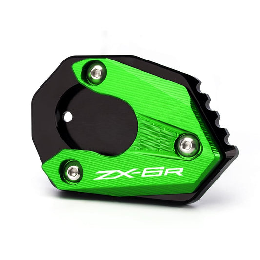 Kickstand Pad Fit For ZX6R 2009 - 2024 2025 | ZX6R Foot Stand Wear Extension