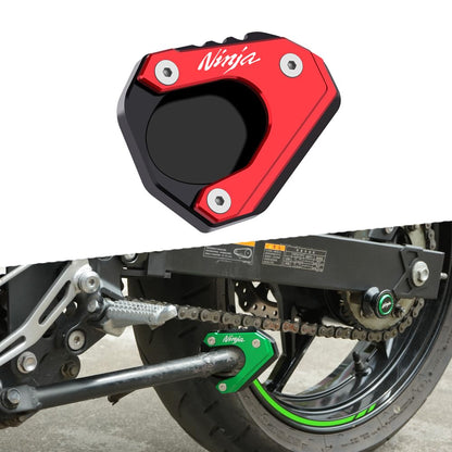 Ninja 500  Kickstand Pad 2024 2025 | Ninja 400 2018 - 2023 2024 | Ninja 500 Foot Stand Plate Accessories
