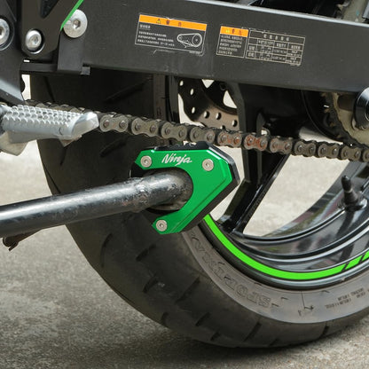 Ninja 500  Kickstand Pad 2024 2025 | Ninja 400 2018 - 2023 2024 | Ninja 500 Foot Stand Plate Accessories