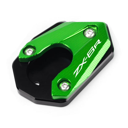 Kickstand Pad Fit For ZX6R 2009 - 2024 2025 | ZX6R Foot Stand Wear Extension