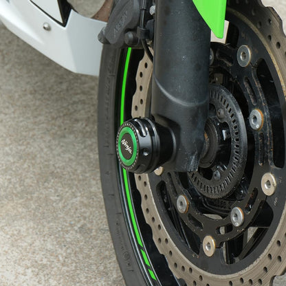 Ninja 400 Front Fork Slider 2018 - 2024 | Ninja 500 2024 2025 Wheel Axle Frame Slider