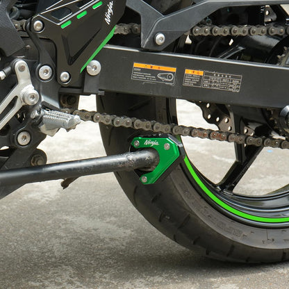 Ninja 500  Kickstand Pad 2024 2025 | Ninja 400 2018 - 2023 2024 | Ninja 500 Foot Stand Plate Accessories