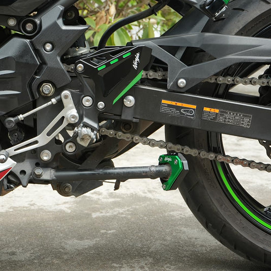 Ninja 500  Kickstand Pad 2024 2025 | Ninja 400 2018 - 2023 2024 | Ninja 500 Foot Stand Plate Accessories