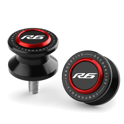 YZF R6 Swingarm Spools  - 2023 2024 2025 All Year | YZF R6 Rear Frame Stand Frame Sliders