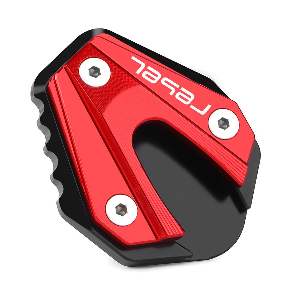 REBEL 300 500 Kickstand 2017 - 2024 2025 All Year | Rebel 500 Foot Stand Enlarge Pad 2025 Rebel 500 Accessories